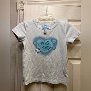 Hello Kitty Blue Angel Forever 21 girls Tshirt
